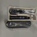 Philips Sonicare ProtectiveClean 5300 Rechargeable Electric Toothbrush, with Pressure Sensor, 3 Cleaning Modes, SmarTimer and QuadPacer, with 2 Bonus Brush Heads, Travel Case, Black, Model HX6423/34