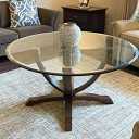 SZG Glass | 14" Inch Round Glass Table Top 1/4" Thick Tempered Beveled Edge (14 in)
