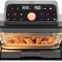 Livwell 6 Quart Glass Container Air Fryer with Pull-Out Drawer & Lid - Kitchen Gift - PFOA & PFAS-Free, 12 Presets, Dishwasher-Safe, Family-Sized One Dish Meal for Baking, Roasting & Crispy Frying