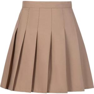 Skirts for Girls Pleated Skirt A-line Tennis Outfits High Waisted School Uniform Skirts with Shorts (4T)