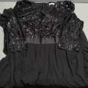 Talisea Black Formal Dresses for Women Plus Size Long Gowns Evening Ball Elegant Gala Mother of Bride Sequin Prom Dress, 18W