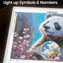 ARTDOT A1 Large LED Light Pad for Diamond Painting AC Powered Light Board Kit Adjustable Brightness Light Box Drawing for 5D Diamond Painting Kits