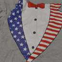 4th Of July Wedding Tuxedo Independence Day Tuxedo Women Kids Men T-Shirt XL Grey