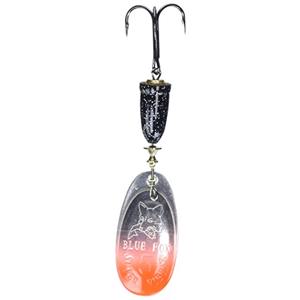 Blue Fox Classic Vibrax Spinner, 7/16-Ounce, Red Tipped/Silver Flake 3 Pack