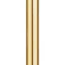 Ivilon Paper Towel Holder Stand - Steady and Easy Tear - Fits All Paper Towel Rolls - Gold Polished