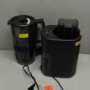 Cold Press Juicer, 5.5inch Wide Feed Chute Juicer Machine, Slow Masticating Juicer for Whole Vegetables & Fruits, Black