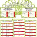 Christmas Family Feud Game,Funny Christmas Party Games, Christmas Trivia Game, Family Feud Quiz Holiday Games for Groups SD-WF01