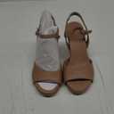 Naturalizer Womens Lala High Heel Dress Sandal (7 Wide, Taupe Tan Leather)