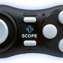 Scope Remote- Remote for Anki. Customizable with Anki Add-on, Compatible with Windows, Mac, iOS, iPad, and Android. Quizlet Compatible, Anki Controller. Midnight Black, Plus (16-18 Hours Battery)