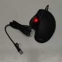 Nulea M509 Trackball Mouse Wired, Ergonomic Design, Easy Thumb Control, Precise & Smooth Tracking, 2-in-1 Interface (Type A &Type C), Compatible for PC, Laptop, Mac, Windows(Red).