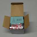 Soulchen 15 Sets Button Christmas Ornament Kit Christmas Tree Crafts Button Snowman Santa Hat DIY Colorful Hanging Ornament Kit for Holiday Decoration Xmas Party Supplies Favors Gifts