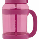 REDUCE WaterDay 80 oz Water Jug with Time/Ounce Markings - Spill-Proof Straw, Durable Tritan - Big Water Bottle for Daily Hydration - Dishwasher Safe, Clear & Easy to Clean