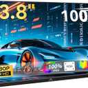 Kenowa 23.8" Large Portable Monitor 100Hz IPS FHD 1080P Freesync USB-C HDMI Gaming Monitor, External Display Dual Speakers Adjustable Stand for PC,Laptop,Mac,Phone,Game Consoles