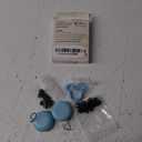 Kids Ear Plugs 2 Pairs(6-12 yrs), Reusable Noise Cancelling Earplugs, Silicone Noise Sensitivity Ear Plugs for Children/Small Ears, Ear Protection for Concerts/Flying/School/Playtime, Blue+Purple