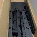 Clothes Rack, Portable Closet, 80.7 Inch Extra Large Capacity Wardrobe Closet, Clothes Storage Organizer with Shelves and 5 Hanging Rods, Easy to Assembly, Black PCT036B01