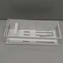 Magnetic Spice Rack for Refrigerator Magnetic Fridge Shelf for Kitchen Spice Organizer Magnetic Shelf for Fridge Space Saving White 4 Pack with Magnetic Paper Towel Holder