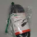 UltraPro 15 Ft Indoor Extension Cord 3 Outlet Power Strip Long Extension Cord with Multiple Outlets Grounded Heavy Duty 16 Gauge ETL Listed Black 50786