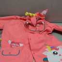 Kids Raincoat Boys Girls Toddler Rain Poncho Waterpoof Rain Jacket Children Cartoon Rainwear 4-6 Years (Unicorn)