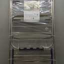 SONGMICS Clothes Drying Rack, with Sock Clips, Metal Laundry Rack, Foldable, Space-Saving, Free-Standing Airer, with 2 Height-Adjustable Gullwings, Indoor Outdoor Use, Silver and Blue ULLR52BU