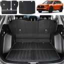 Cargo Liner Seat Back Covers for Honda CRV Accessories 2025 2024 2023, All-Weather TPE Seat Back Cover and Trunk Mat, Full Protection for Cargo Area
