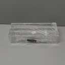 Mail Holder for Table, Acrylic Letter Holder Box for Desk or Wall Mount, Mail Organizer Countertop, Clear