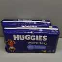 Huggies Size 6 Overnites Baby Diapers: Overnight Diapers, Size 6 (35+ lbs), 84 Ct (2 Packs of 42)
