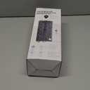 BOB AND BRAD Far Infrared Weighted Heating Pad for Back Pain Relief, FSA-HSA Eligible, 12"x24" Electric Heat Pad With Auto Off, 6 Heat & Hands-Free Strap, Moist Heat Therapy for Neck, Shoulder, Cramps