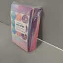 HEJIN 30PCS Tie Dye Party Bags with Stickers, Pink and Purple Small Gift Bags, Mermaid Unicorn Birthday Party Favors Bags for Girls Goodie Bags for Kids Birthday Party, Baby Shower, Halloween, Wedding