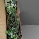 24 Inch Artificial Eucalyptus Wreath for Front Door  Outdoor All Season Door Wreath, Lifelike Greenery for Year Round Farmhouse Wall Decor