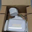 Philips 72W 7400LM LED Security Lights w/PIR Motion Sensor Outdoor, 5000K Daylight Dusk to Dawn Aluminum Flood Light, 3 Adjustable Heads, Waterproof for Garage, Yard, Porch