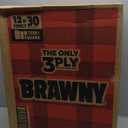 Brawny Tear-A-Square 3-Ply Paper Towels, 12 XL Family Rolls = 30 Regular Rolls, Strong, Absorbent, and Durable with 3 Sheet Sizes (Quarter, Half, Full)