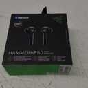 Razer Hammerhead True Wireless (2nd Gen) Bluetooth Gaming Earbuds: Chroma RGB Lighting -60ms Low-Latency- Active Noise Cancellation - Dual Environmental Noise Cancelling Microphones- Classic Black