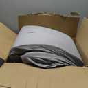 Foam Ball Pit, 47.2"x 13.8" Large Ball Pits for Toddlers, Soft Round Kiddie Baby Playpen Ball Pool for Kids, Ideal Gift for Babies Indoor and Outdoor Game, Grey, (Balls not Included)