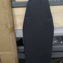 JVD Ascent Board with Iron Rest, Folded H1100/W335mm, 10mm Black Cover & Fibre Padding, Foldable Magnetic Hook, Black, V3