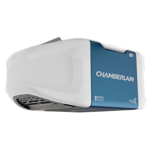 Chamberlain 1-1/4 HP myQ Smart Compatible Belt drive Garage Door Opener Wi-Fi Compatibility and Battery Back-Up