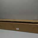 DORTALA 7.5FT Pre-lit Sparse Christmas Tree, Artificial Cypress Xmas Tree with 612 PE Branch Tips, 540 Warm White LED Lights, Folding Metal Stand for Home Office Holiday Party Decor, Green