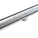 Neodrain 24-Inch Linear Shower Drain with Tile Insert Grate,Brushed 304 Stainless Steel Rectangle Shower Floor Drain, Linear Drain with Leveling Feet, Hair Strainer