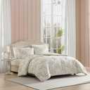 Laura Ashley - Queen Comforter Set, Bedding Set Includes Matching Bed Sheets, Shams & Pillowcases, Medium Weight, Oeko-TEX Certified (Arden Floral Pink)