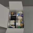 8-Pack Play Dough Jars, Reusable Sensory Play Kit for Kids, Non-Toxic, Educational Creative Playdough,Perfect Party Favors, Goodie Bags,Birthday Gifts for Boys Girls,Ideal for Home Preschool Classroom (Advanced)