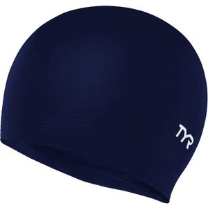 TYR Adult Latex Swim Cap - Pool Training Swimming Headwear