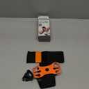 3in1 Phone Holder for Running,Arm Band/Wrist Holder/Bike Mount,Phone Armbands 360 Rotation & Detachable Fit All 4.5-7" Phone for iPhone 17/16/15/Pro/14/13/12/mini/Pro Max/XS/XR (Orange)