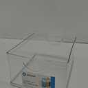 iDesign Pantry Storage Bin with Handles for Cabinets or Fridge - Clear - Made in USA (Medium)
