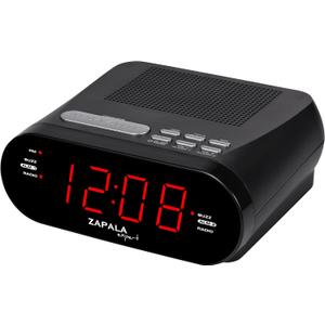 Alarm Clock Radio for Bedroom, 2 Alarms Bright LED Display Plug in Simple Basic Digital FM Clock Radio with USB Charging Port, Adjustable Volume, Snooze for Deep Sleepers