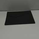 Enyuwlcm PU Leather A4 File Folder Document Holder Waterproof Portfolio Envelope Folder Case with Invisible Magnetic Closure Black