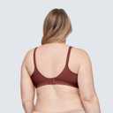 Warner's Womens Simply Perfect Super Soft Wireless Lightly Lined Comfort Bra Rm1691t (40B, Pinot Noir)