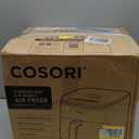 Cosori 9-in-1 TurboBlaze Air Fryer 6 Qt, Premium Ceramic Coating, 90450F, Precise Heating for Even Results, Air Fry, Roast, Bake, Broil, Dry, Frozen, Proof, Reheat, Keep Warm, 120V (Dark Gray)