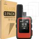 Mr.Shield Screen Protector compatible with Garmin inReach Mini 2 / inReach Mini [Tempered Glass] [3-PACK] [Japan Glass with 9H Hardness]