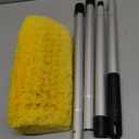 Ordenado 62" Car Wash Brush with Long Handle, Soft Bristle Car Cleaning Brush Supplies, Cars Brushes for Washing Exterior, Cars Washing Brushes Scratch-Free Wash Mop Kit, Universal for RV Truck SUV (Yellow)
