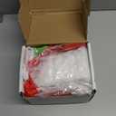 MXoSUM Inflatable Christmas Elf Snowman Costume for Adult Funny Blow Up Santa Claus Gingerbread Man Costume