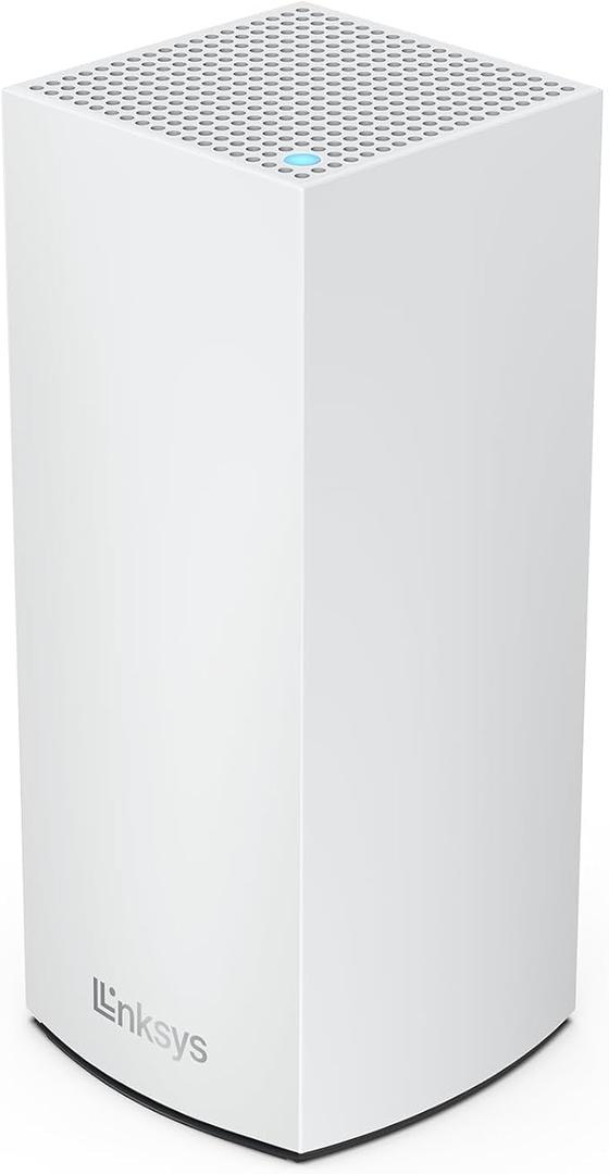 Linksys Atlas WiFi 6 Router Home WiFi Mesh System, Dual-Band, 2,000 Sq. ft Coverage, 25+ Devices, Speeds up to (AX3000) 3.0Gbps - MX2000 1-Pack,White